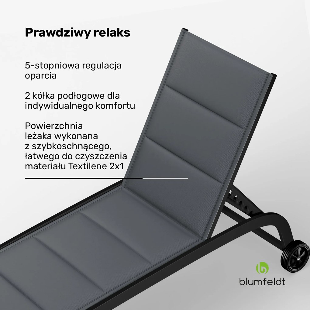 Blumfeldt Limala Leżak ogrodowy