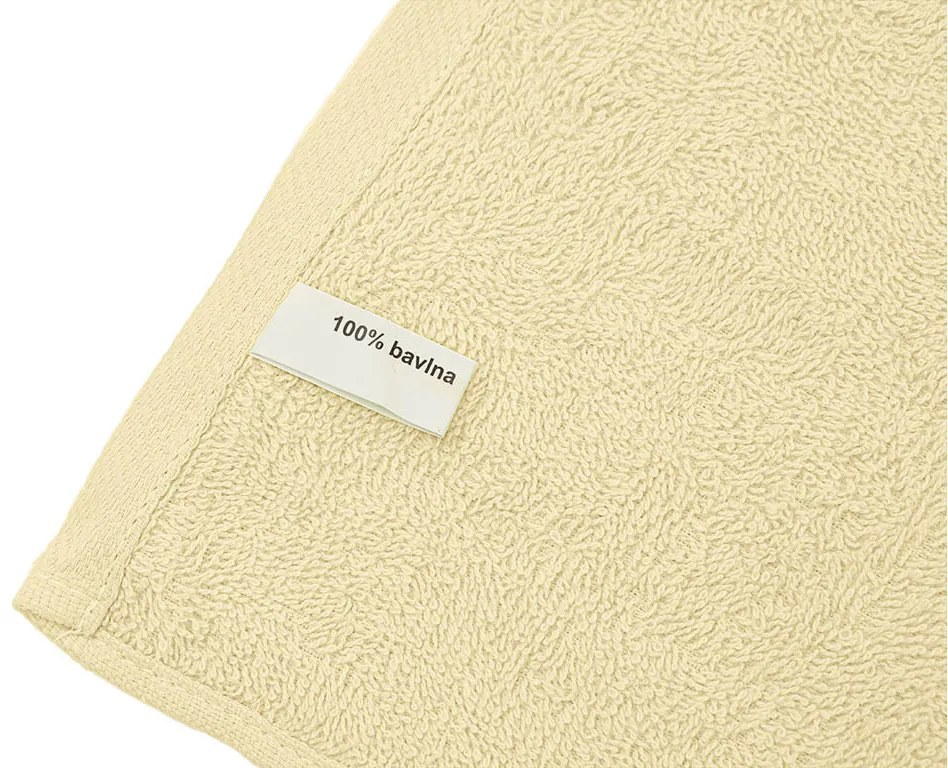 Ręcznik dziecięcy Bella 30x50 cm kremowy, 100% bawełna