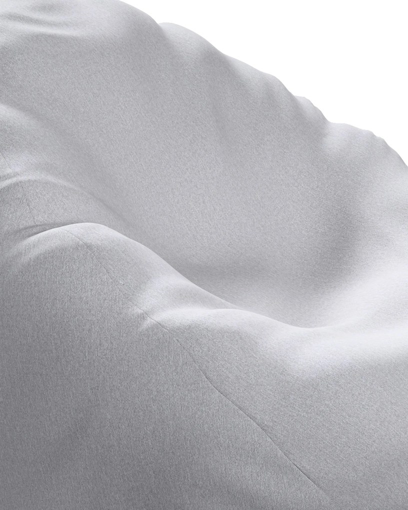 Worek do siedzenia kolor szary tkanina strukturalna