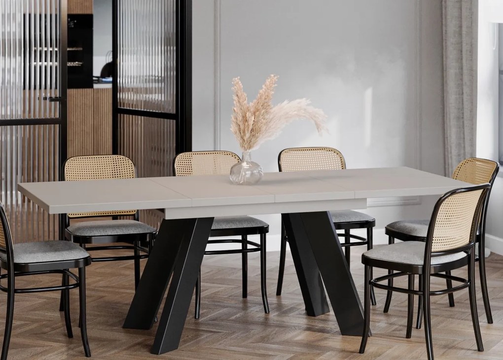 Stół Como rozkładany od 130 do 210 cm kaszmir