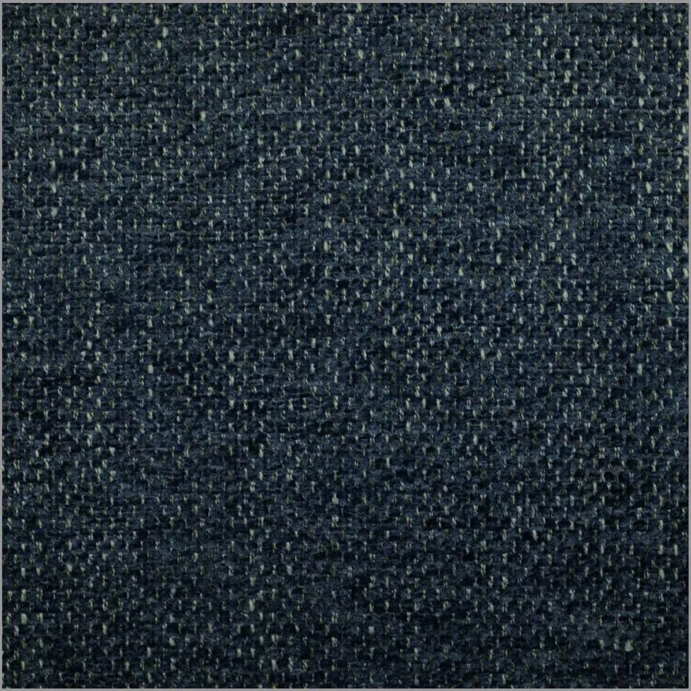 Ciemnoniebieskie tapicerowane łóżko dwuosobowe ze schowkiem 140x200 cm Tate – Maison de Rêve