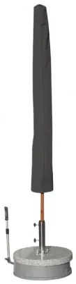 Gastro Magic Junior 240x240 Alu Wood z falbanką - parasol ogrodowy
