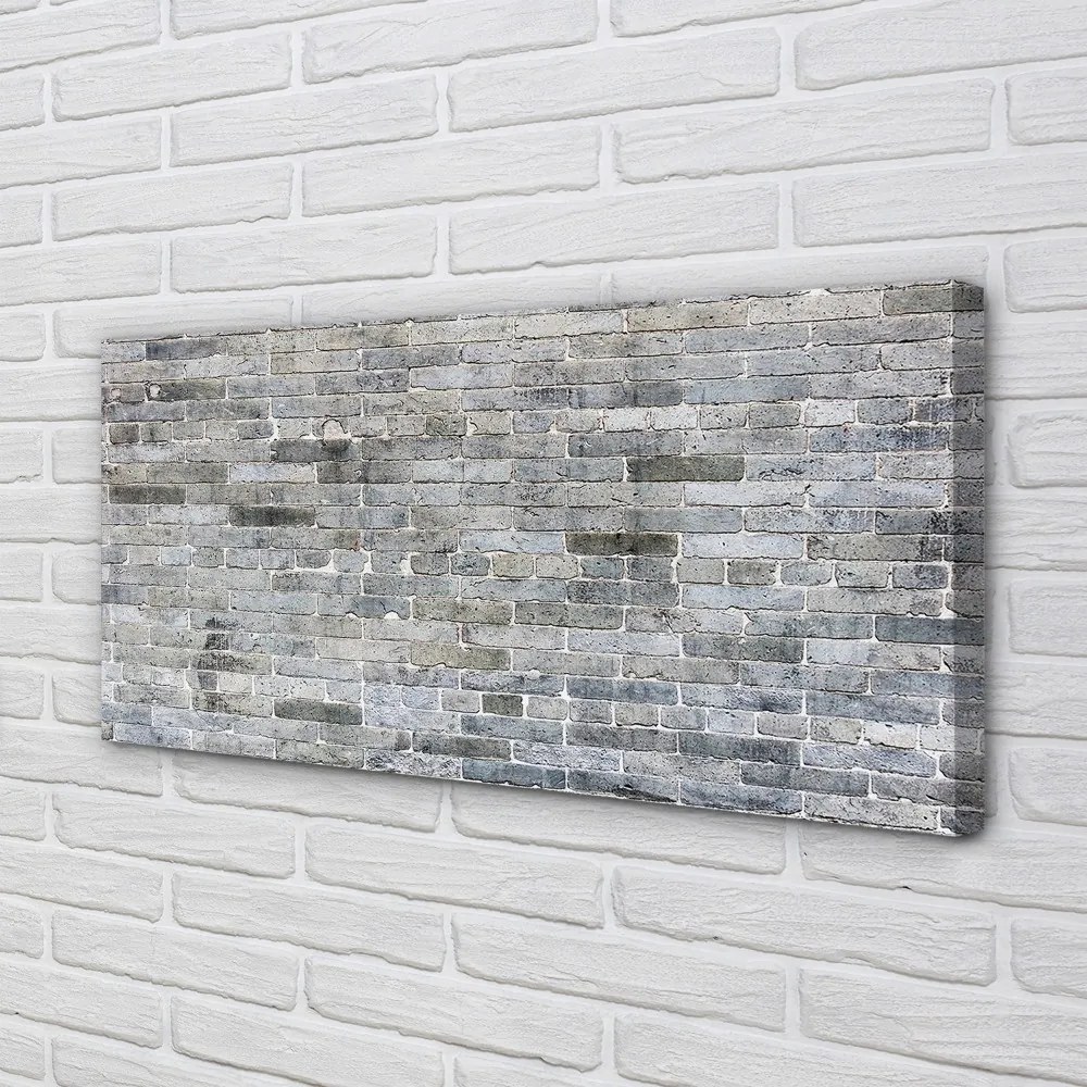 Duży obraz na płótnie Surowa Ściana Ceglana