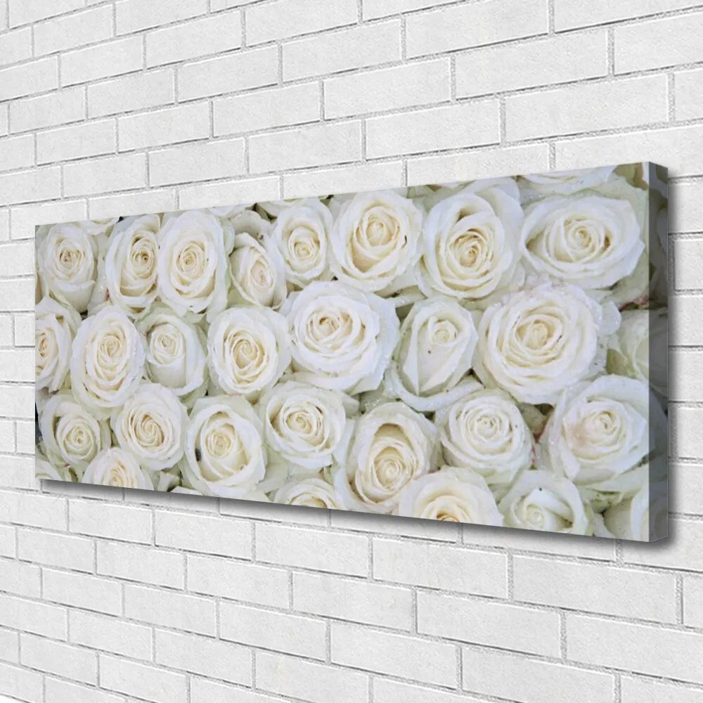 Obraz na płótnie Bukiet Herbacianych Róż