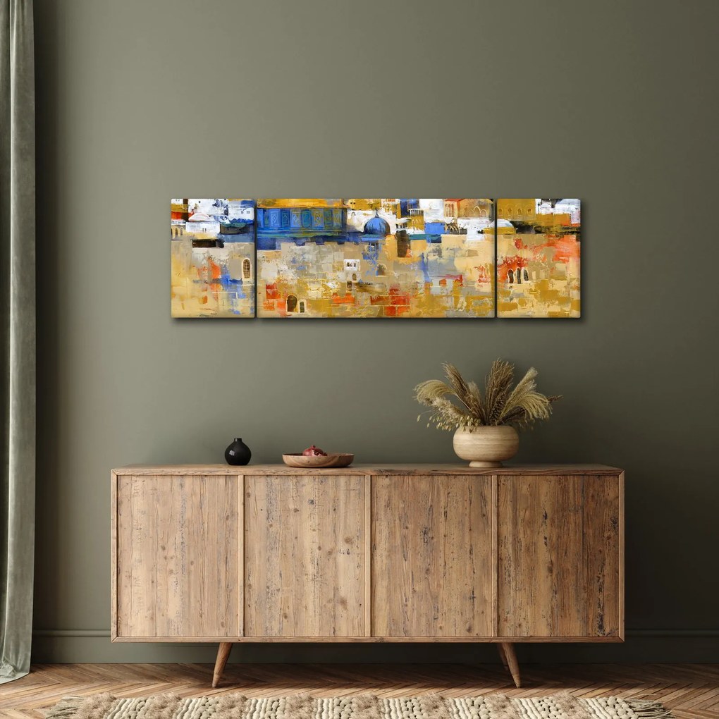 Obraz - Ściana płaczu, Jerozolima, Izrael (170x50 cm)