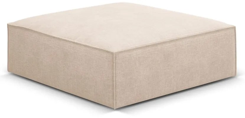 Beżowy podnóżek Vanda – Mazzini Sofas