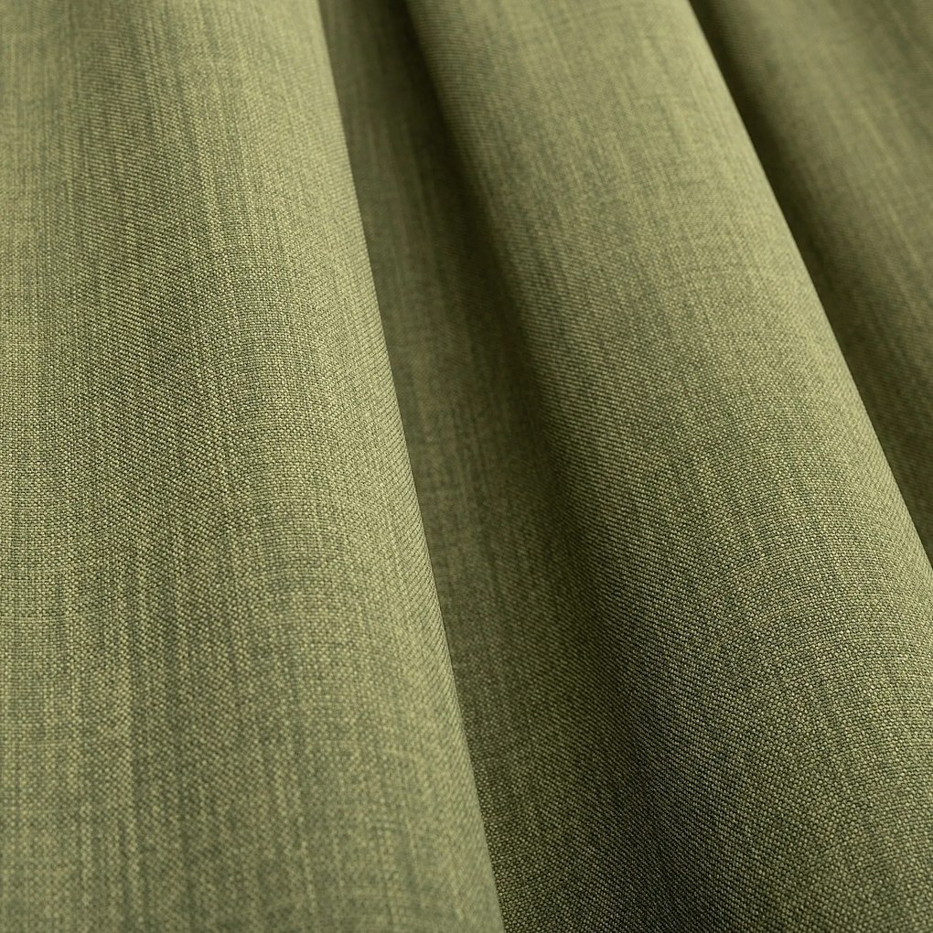 Zasłona zaciemniająca na taśmie marszczącej blackout strukturalny zielony 140 x 280 cm 1 szt.