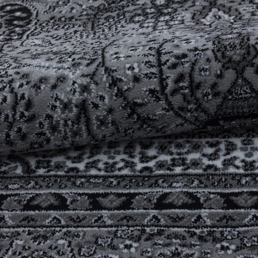Dywan klasyczny Marrakesh ornament szary 200 cm x 290 cm