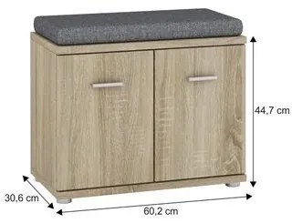 Szafka Mario New F, dąb  sonoma