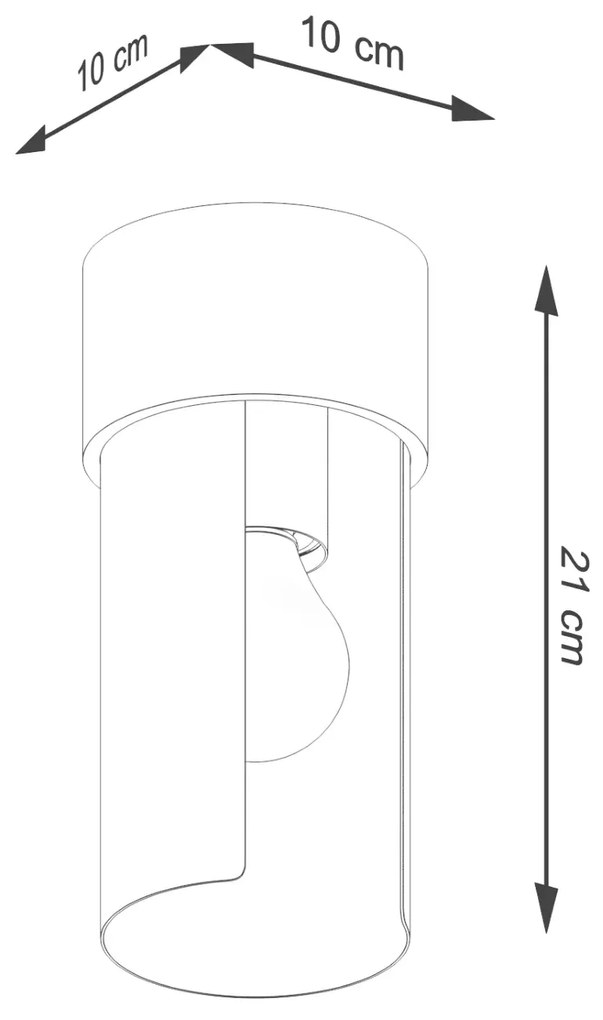 Plafon FLASH biały SOLLUX LIGHTING
