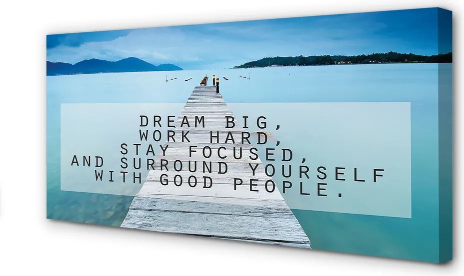 Fotoobraz na płótnie Panorama Morskiego Brzegu