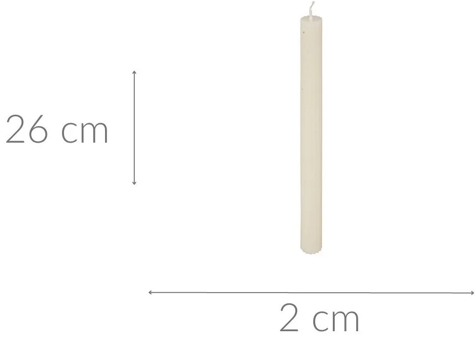 Świeczka DEMI, 26 cm