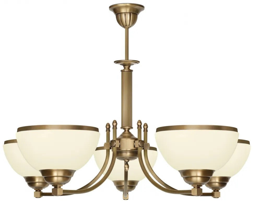 Klasyczny żyrandol mosiężny R-S5AE