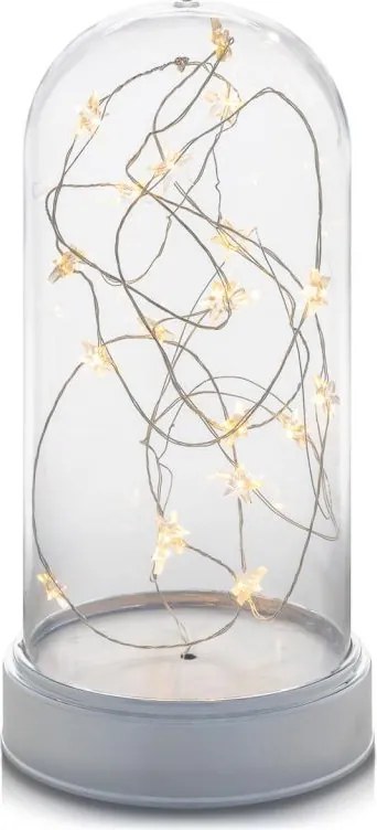 Świecąca dekoracja - Kopuła - 20 diod LED, ciepła b.