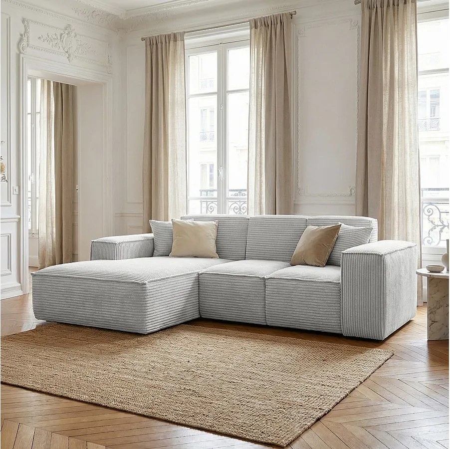 Narożnik rogówka kolor szary Siena