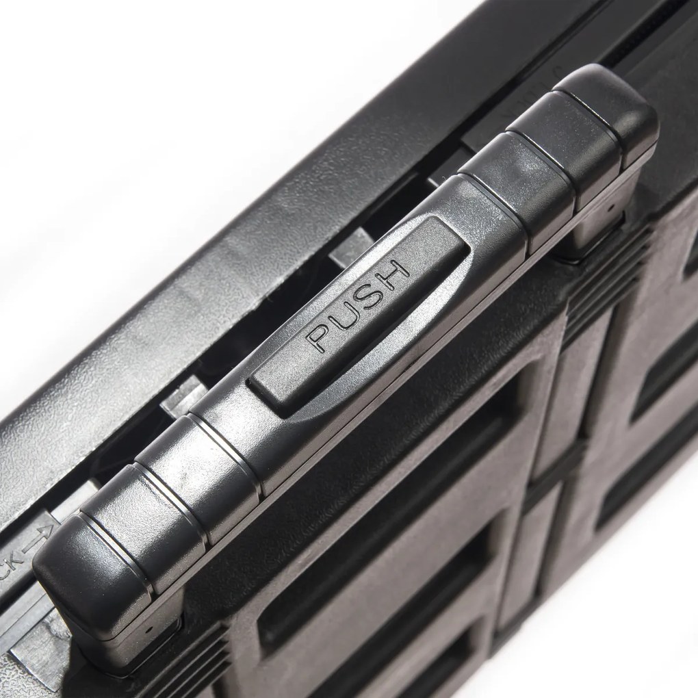 Keeeper Składany wózek na zakupy Olli 45 l Czarny, 45 l