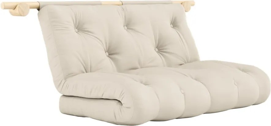Beżowa rozkładana sofa 135 cm Hooked – Karup Design