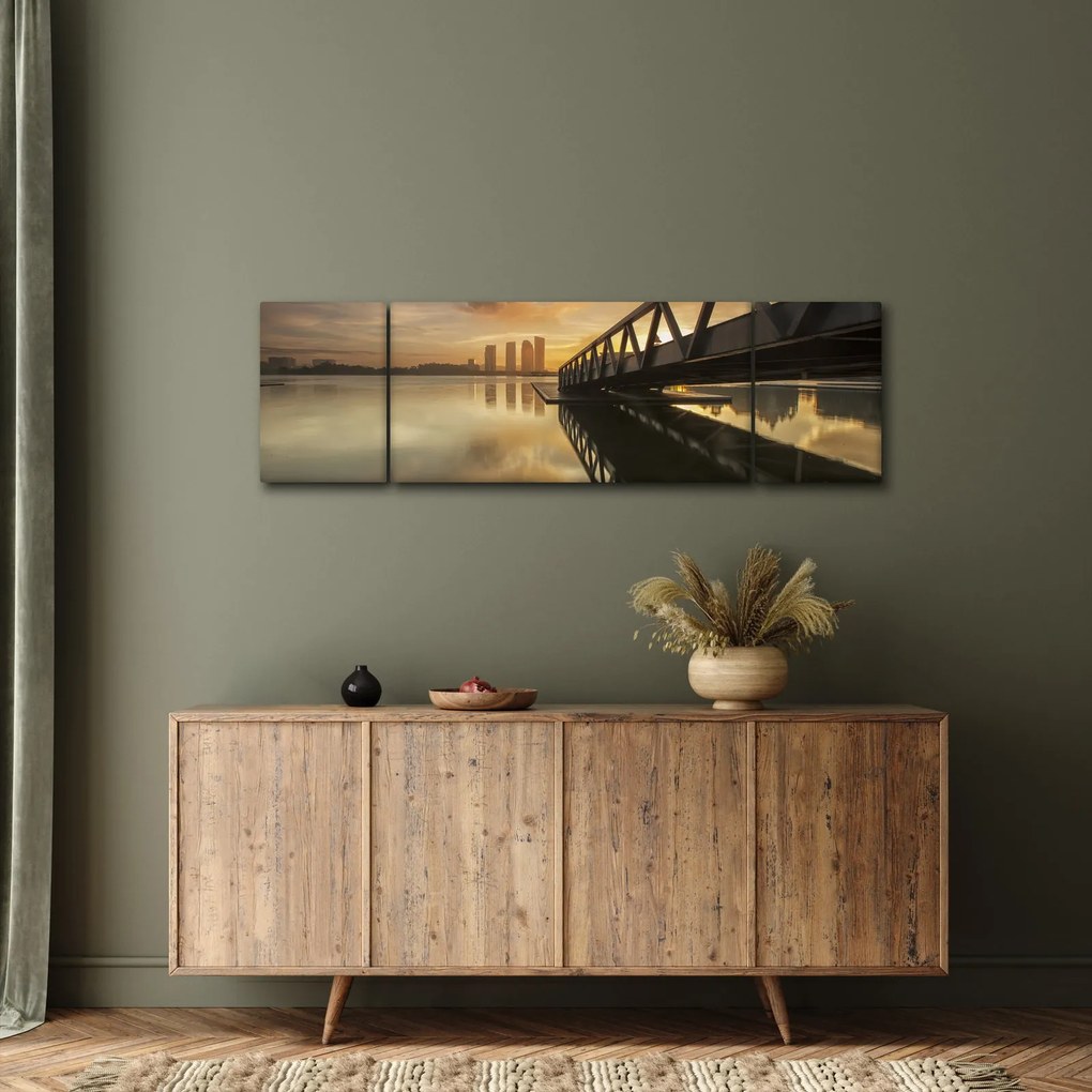 Obraz molo (170x50 cm)