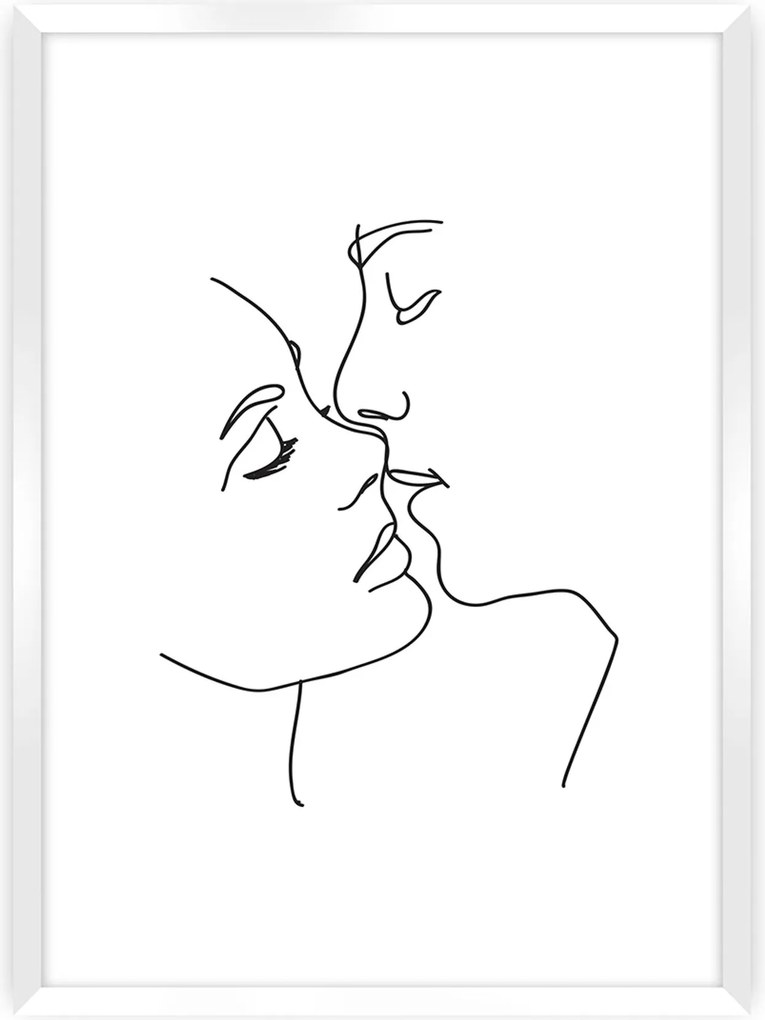 Plakat Kiss Line