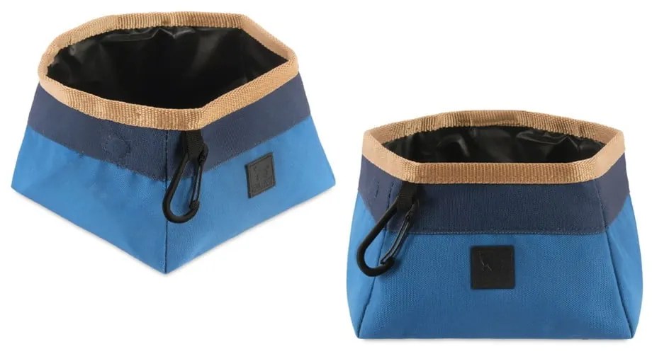 Tekstylna składana miska podróżna ø 18 cm River – P.L.A.Y.