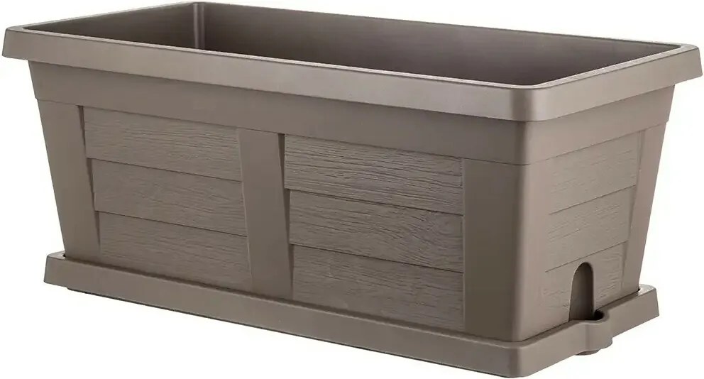 Bama Duża skrzynka ogrodowa Legno cappuccino, 60 x 30 x 25 cm, 60 cm