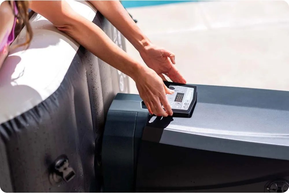 Jacuzzi ogrodowe dmuchane Intex 462, SPA 6-osobowe, WiFi, 140 dysz, 218 cm