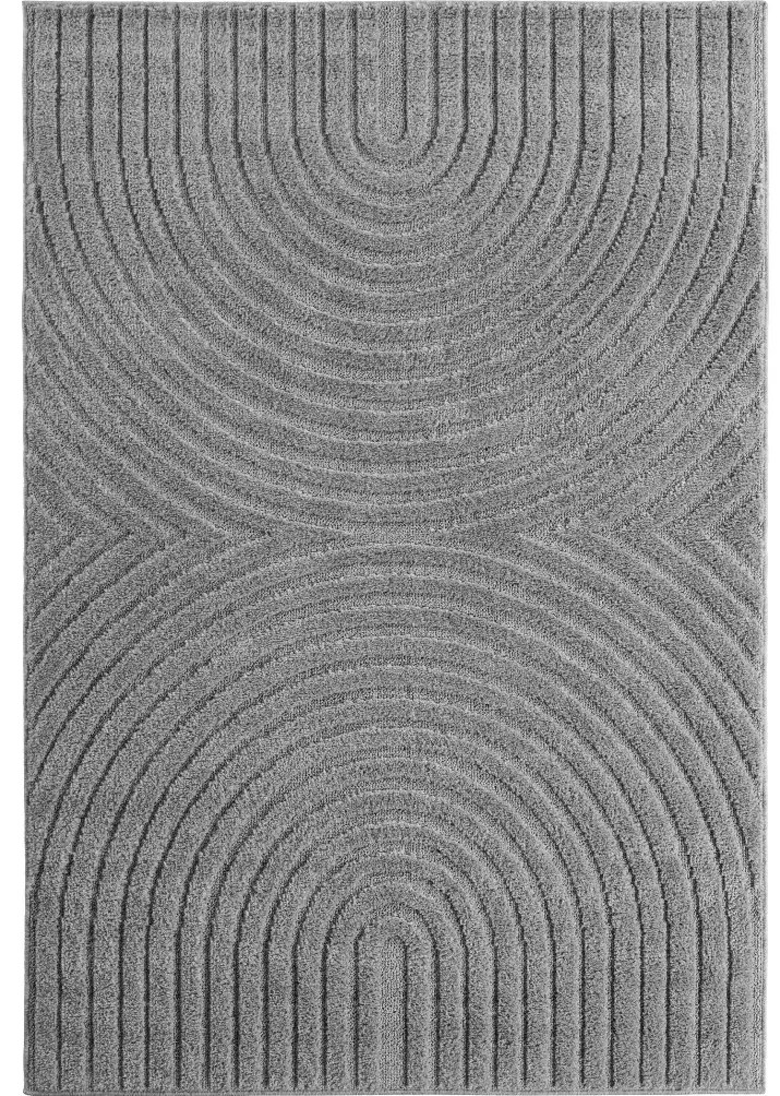 Dywan nowoczesny Art 3D Geometria szary 80 cm x 250 cm