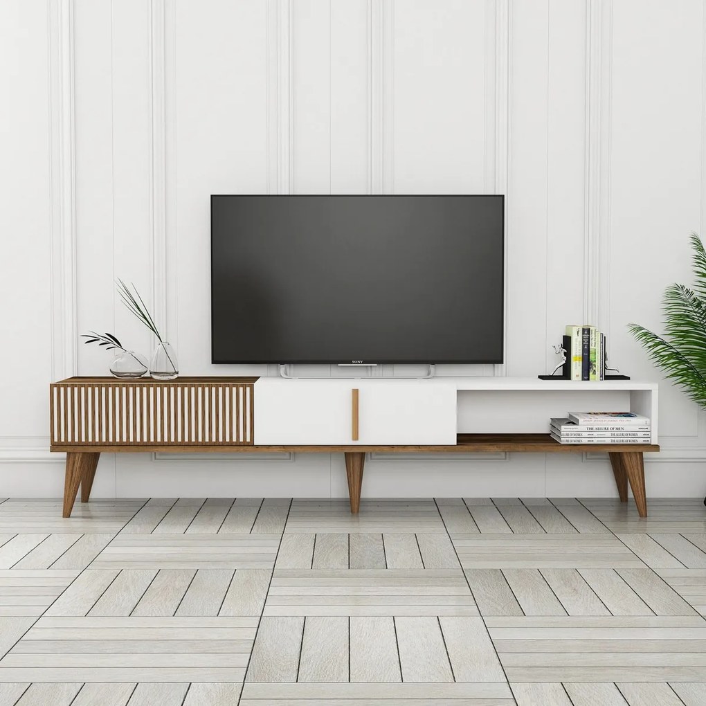 Stolik pod telewizor Milan Alt White