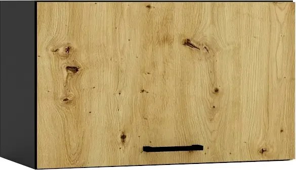 Szafka nad okap 60 cm grafit + dąb artisan M6-R36
