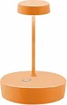 Lampa stołowa LED Swap Mini Pro Orange z możliwością ładowania i ściemniania