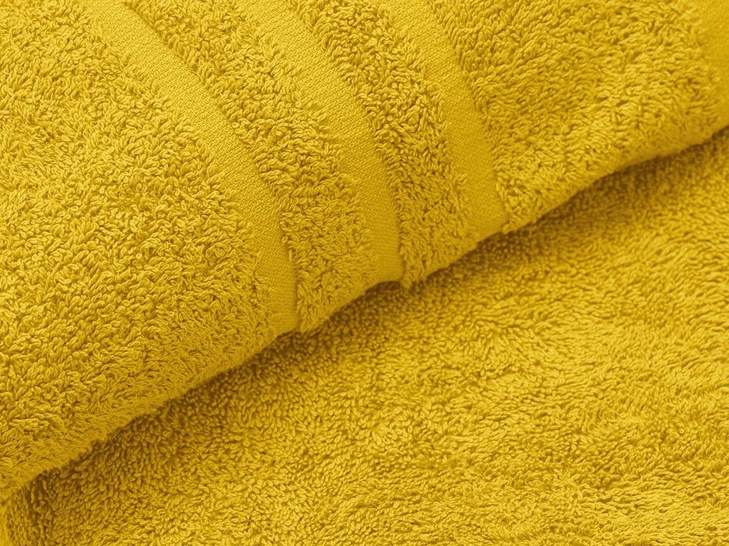 Ręcznik Comfort 50 x 100 cm żółty, 100% bawełna