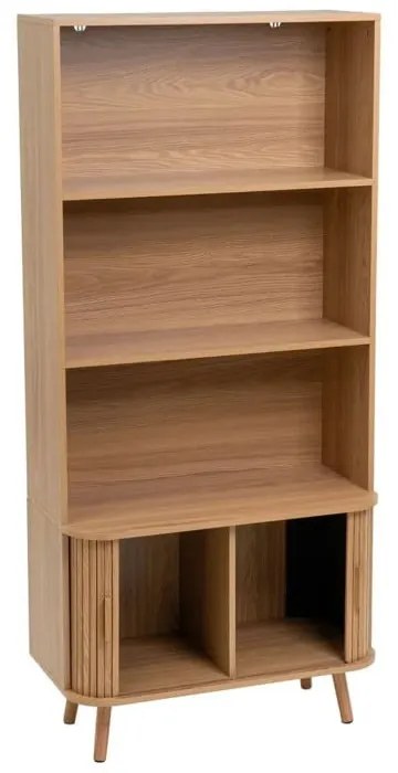 Regał w dekorze dębu w naturalnym kolorze 80x172x40 cm Elia – Casa Selección