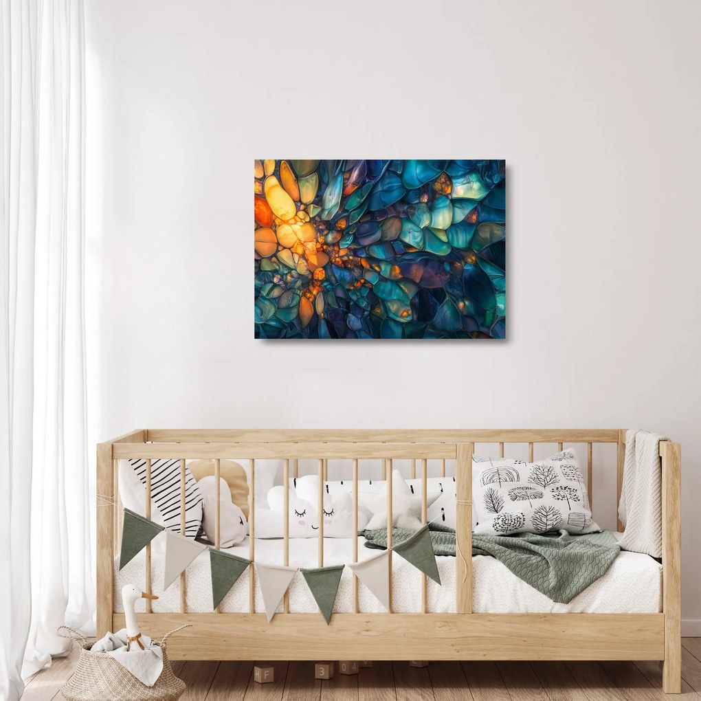 Obraz na szkle - Szklana mozaika (70x50 cm)