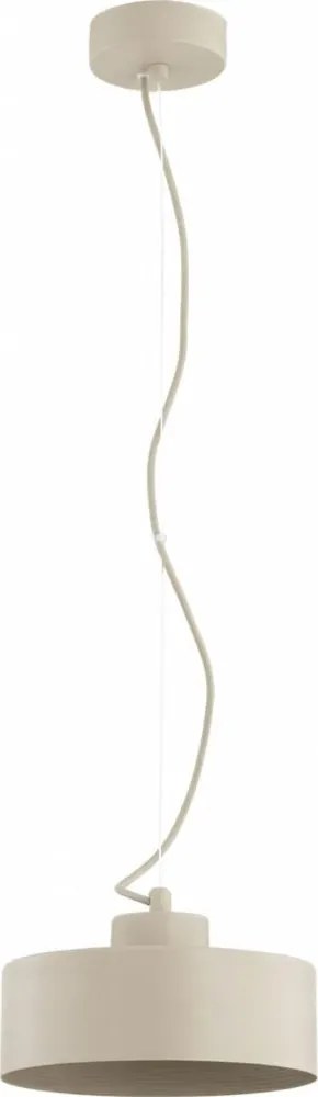 Lampa wisząca na lince SELIA 1xE27/15W/230V beżowa