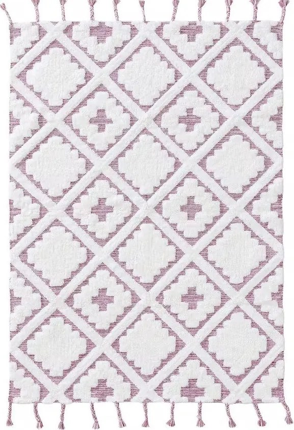 Nowoczesny dywan z geometrycznym wzorem Matheo