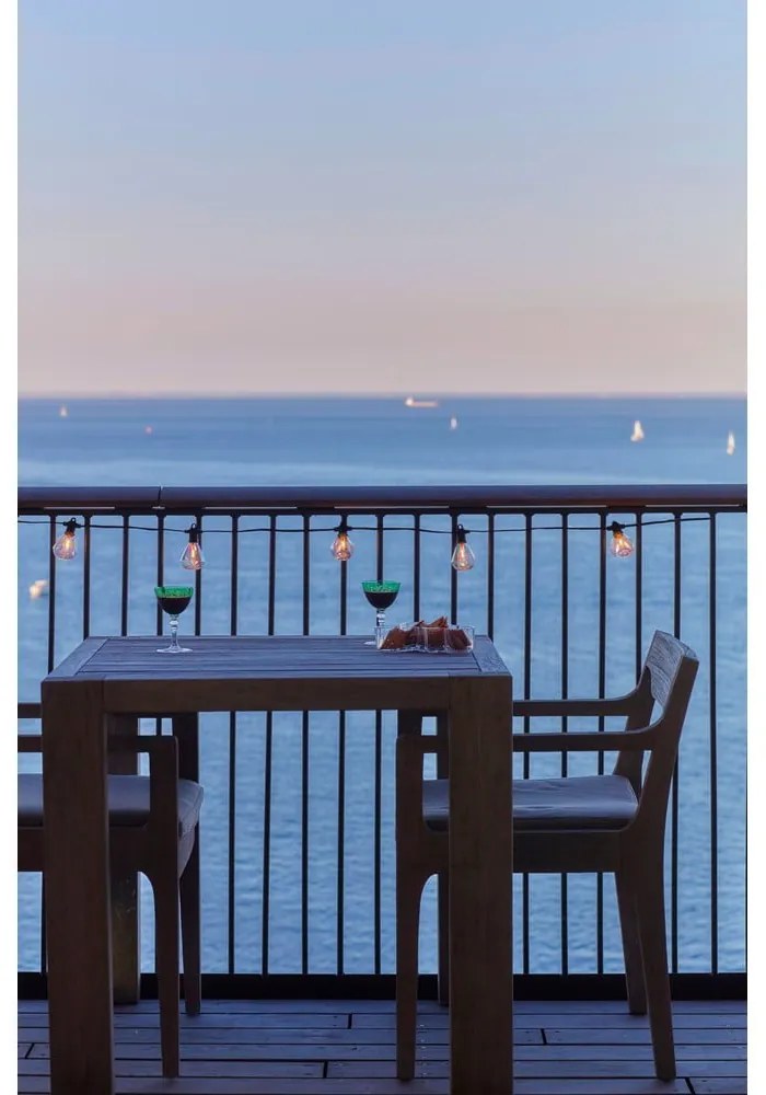 Girlanda świetlna liczba żarówek 10 szt. do kontaktu/solarna długość 300 cm Marcus – Sirius