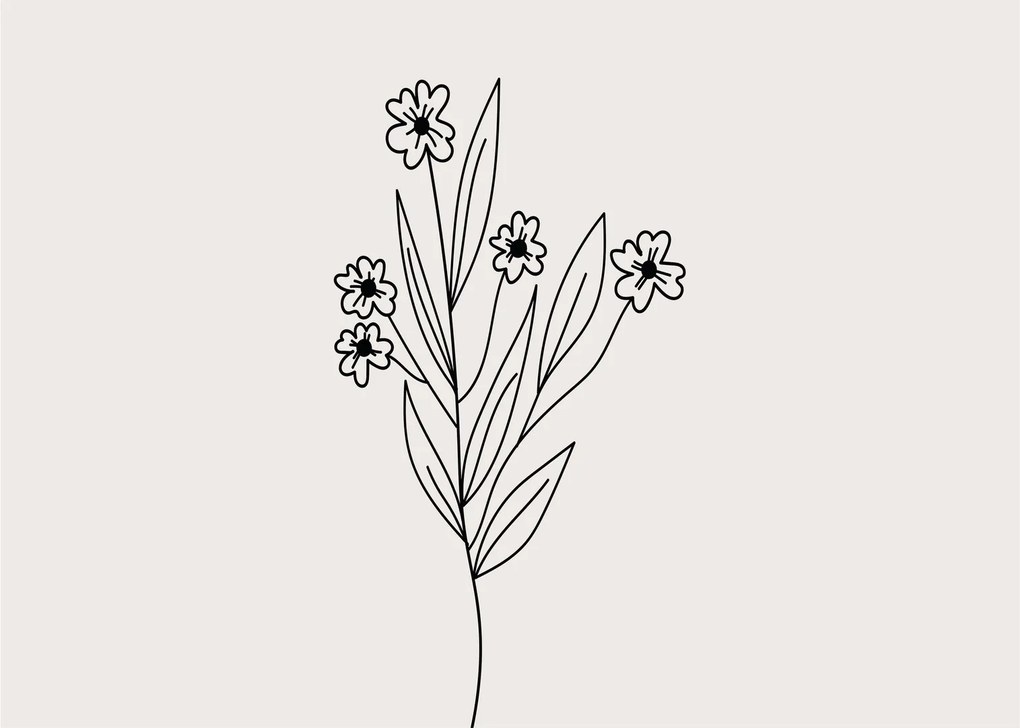Obraz - Meadow Flower N⁰1 (70x50 cm)