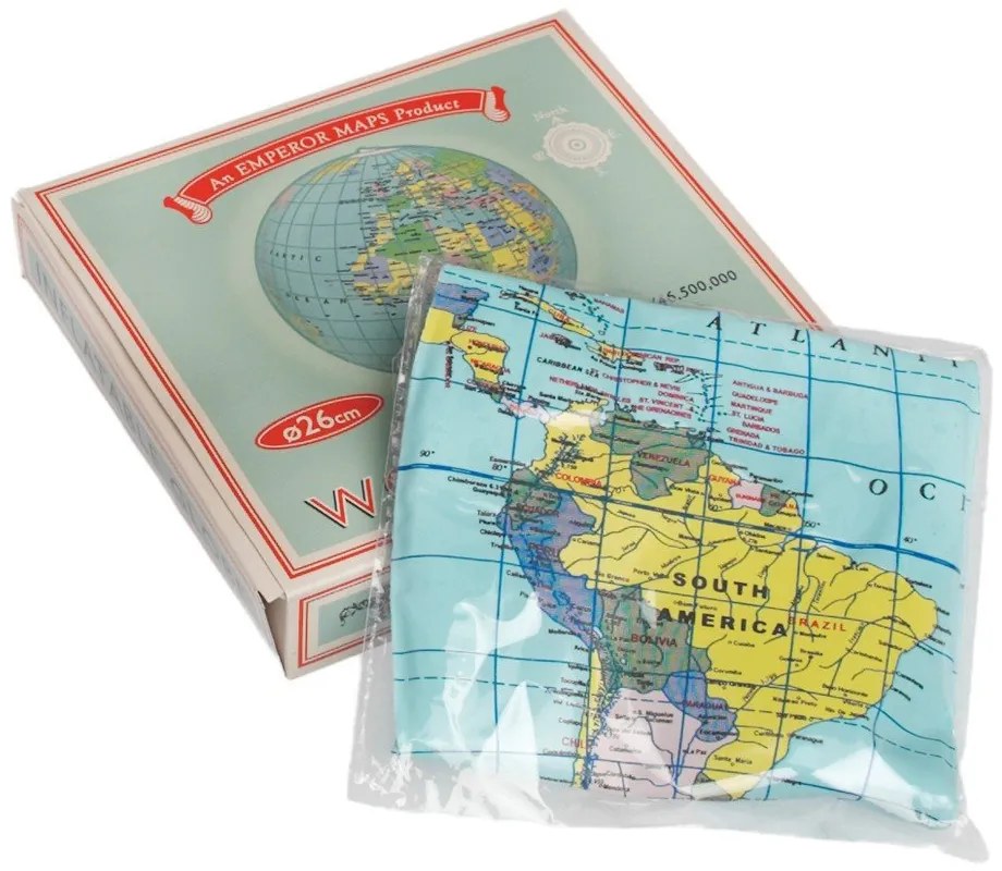 Globus dmuchany Rex London World Map