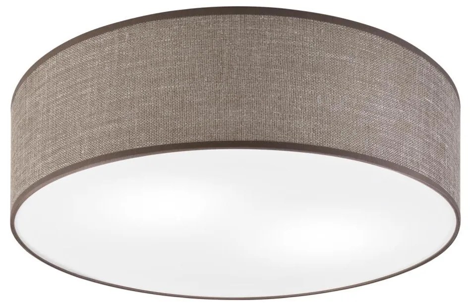 Lampa sufitowa SIRJA, 2x E27/15W/230V, średnica 45 cm, brązowa