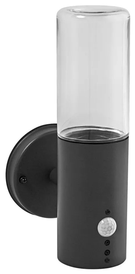 Ledvance - Zewnętrzna lampa ścienna z czujnikiem FIGO CYLINDER 1xE27/20W/230V