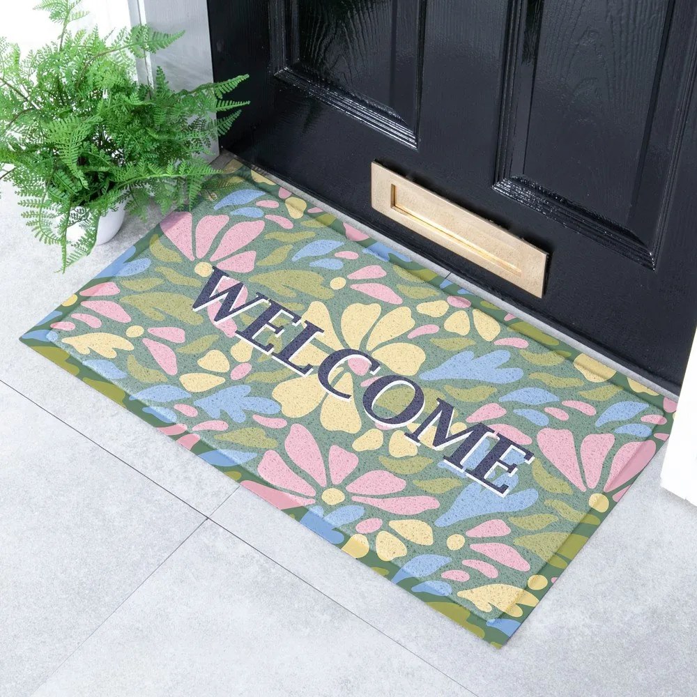 Wycieraczka z PVC 40x70 cm Welcome – Artsy Doormats