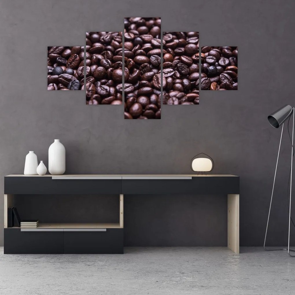 Obraz ziaren kawy (125x70 cm)