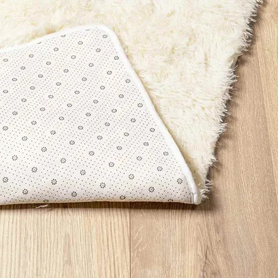 Kremowy nowoczesny dywan shaggy 120x170 N7-L93