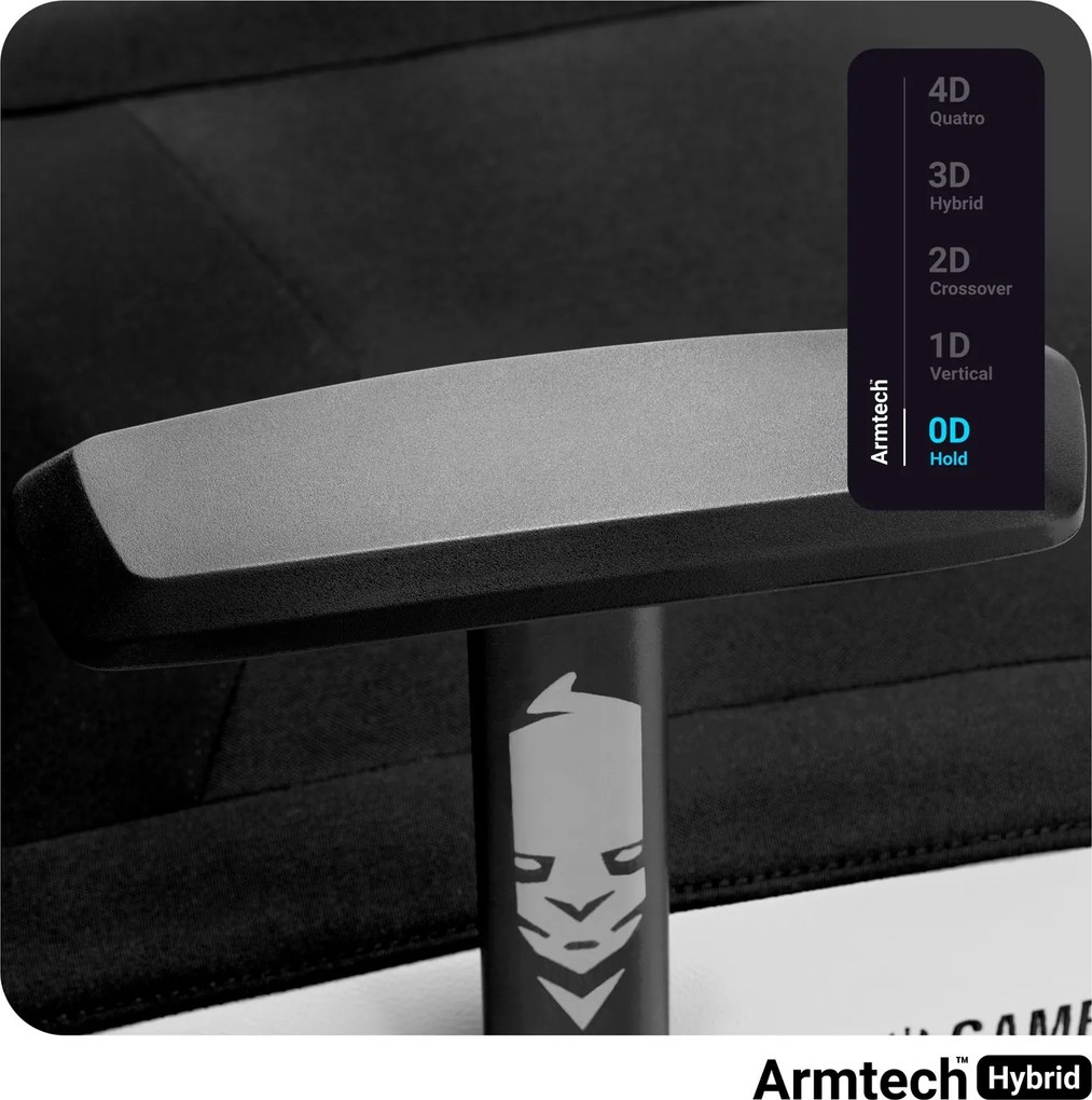 Krzesło do gamingu Diablo X-Gamer 2.0 Normal Size Snow White