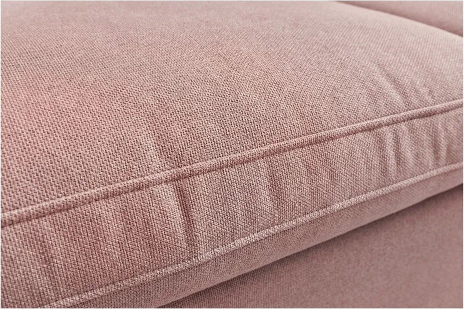 Różowa sofa 250 cm Belair – Bobochic Paris
