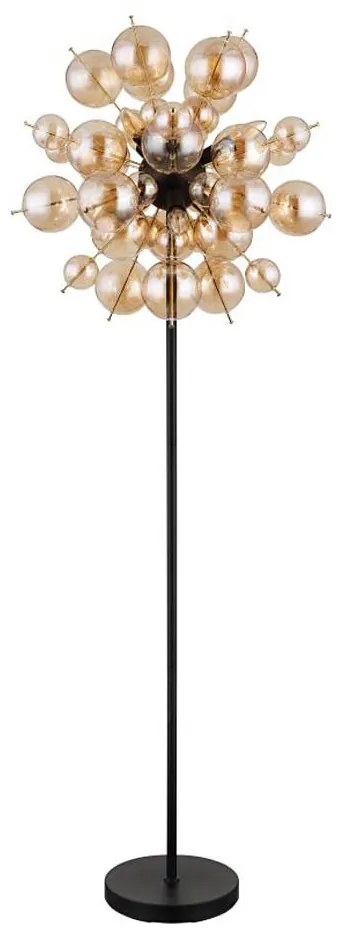 Globo 15633SA - Lampa stojąca UDO 6xE14/25W/230V złota