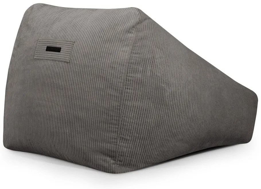 Niebieski sztruksowy worek do siedzenia Sofa Snug – SLOWDOWN