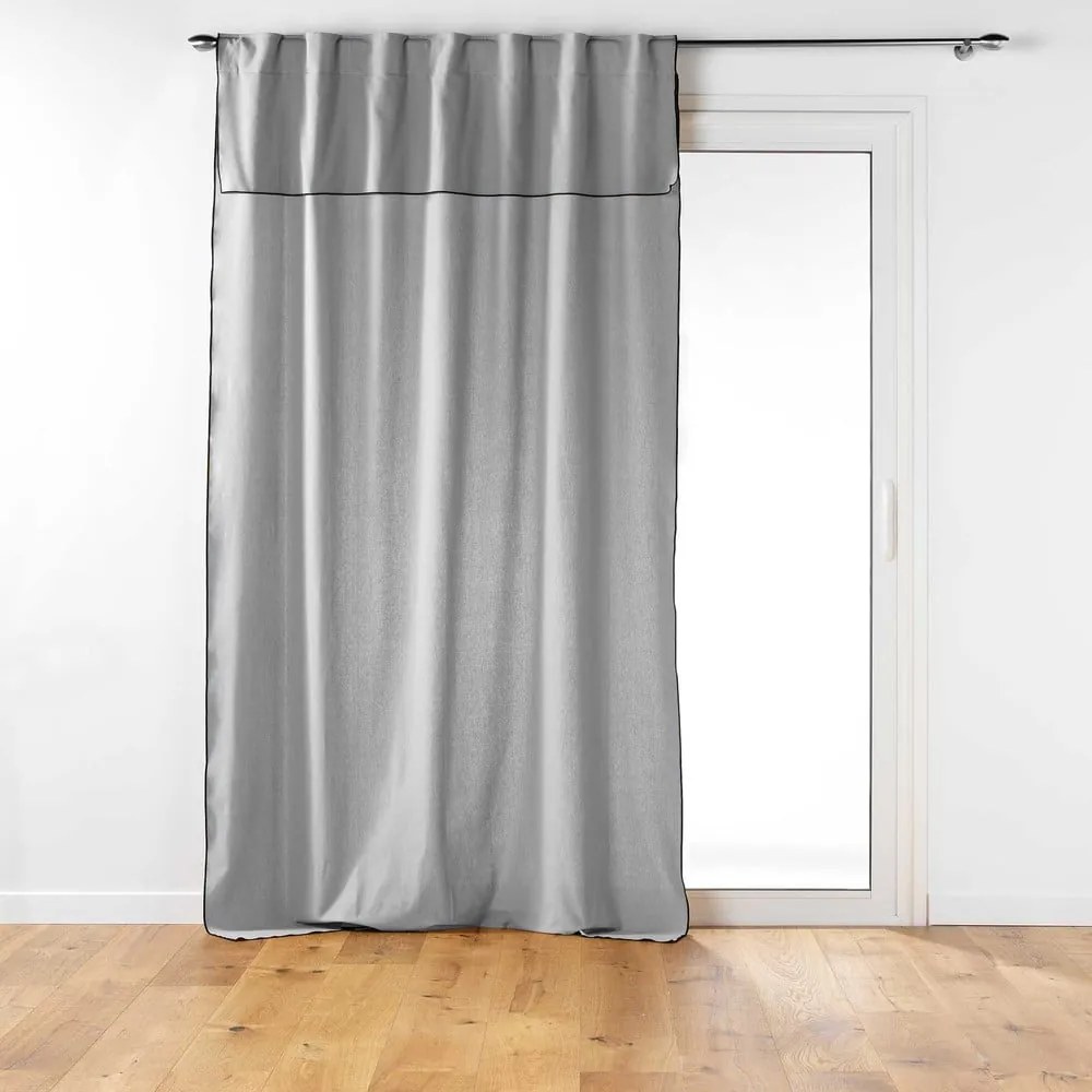 Jasnoszara zasłona 140x240 cm Mistraline – douceur d'intérieur