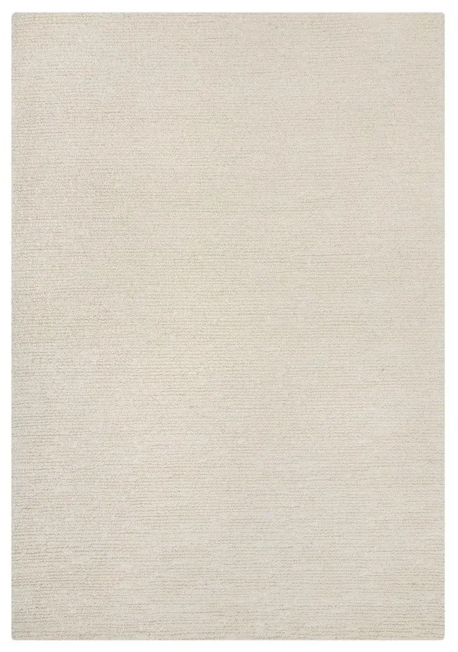 Wełniany dywan tkany ręcznie w kolorze kości słoniowej 160x230 cm Harris Boucle – Flair Rugs