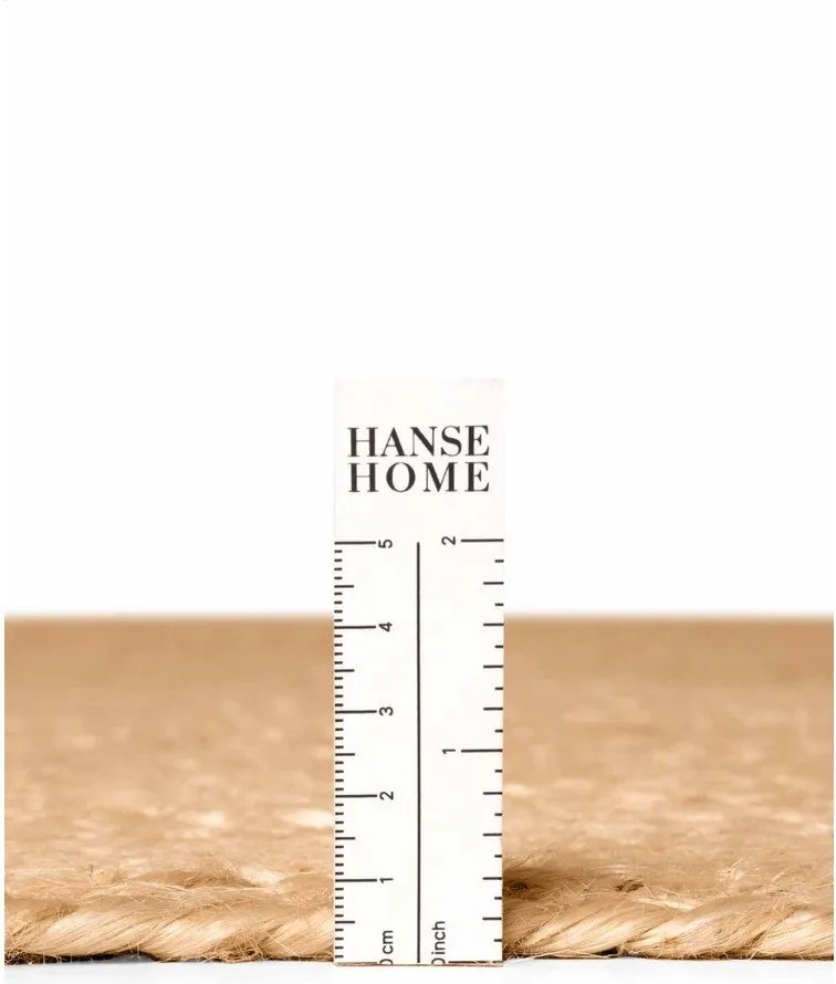 Dywan z juty dwustronny/tkany ręcznie w naturalnym kolorze 160x230 cm Braided – Hanse Home